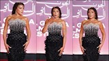 15 صورة | ناهد السباعي تخطف الأنظار على السجادة الحمراء بختام مهرجان الجونة