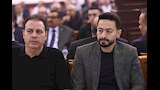 حمادة هلال في عزاء شقيق حكيم