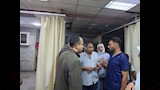 وكيل الصحة يزور مستشفى الغنايم والإدارة الصحية (7)