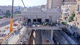 تنفيذ محطة كفر عبده بمترو الإسكندرية (4)