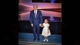 السيسي يحتفي بالطفلة تاليا (2)