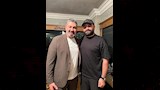 الفنان ياسر جلال مع فريق عمل مسلسل القناع (4)