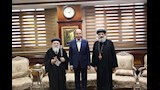 لقاء محافظ المنيا ومطران ملوي (4)