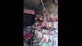 حريق محل كماليات سيارات (4)