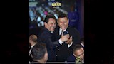 الفنان مصطفى شعبان مع لاعب منتخب مصر المعتزل أحمد حسن