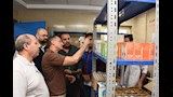 محافظ أسوان يتفقد القافلة الطبية المجانية لمجلس الوزراء (9)