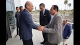 محافظ السويس يستقبل السكرتير العام 