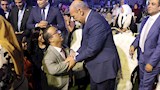 محافظ السويس يشارك ذوي الهمم احتفالات العيد القومي ببورتوفيق