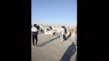 السيارة انقسمت نصفين 