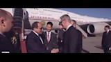 استقبال الرئيس المصري في العاصمة الروسية قبيل انطلاق القمة الروسية الإفريقية (2)