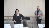 يسرا محنوش تغني بحضور مدير مهرجان الموسيقى العربية