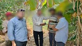  ضبط مزارع يسرق مياه الشرب لري الطماطم بكفر الشيخ -صور