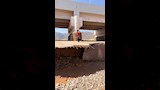 تدمير مجرى السيل 