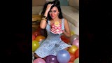 ميرهان حسين مع تورتة عيد ميلادها (2)