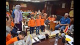 حوار الاطفال مع وكيلة الوزارة 