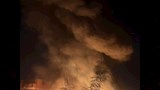 حريق كسارة بلاستيك في طوخ