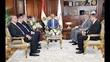 محافظ بني سويف يستقبل نقيب المحامين (3)