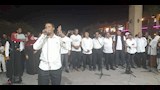غناء لفرقة الموسيقى العربية بشارع الفن