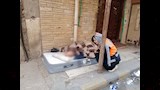 إنقاذ مسن بلا مأوى وإيداعه دار رعاية (2)
