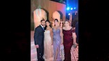 نرمين الفقي مع ابنة عمرو محمود ياسين