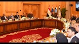 وزير الدفاع يستقبل وفد دفاع النواب (2)