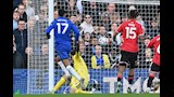 خلال مباراة مانشستر يونايتد وتشيلسي (1)