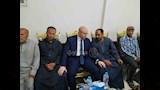 محافظ الفيوم يقدم العزاء لأسر ضحايا حادث الطريق الأوسطي  (9)