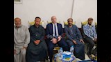 محافظ الفيوم يقدم العزاء لأسر ضحايا حادث الطريق الأوسطي  (6)