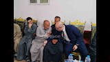 محافظ الفيوم يقدم العزاء لأسر ضحايا حادث الطريق الأوسطي  (5)