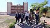 محافظ جنوب سيناء يتفقد مدرسة الشهيد عمرو شكري لمتابعة انتظام الدراسة
