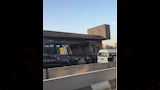 انقلاب سيارة نقل أعلى الطريق الدائري بالمعادي