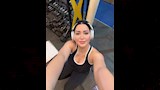 نسرين طافش داخل الجيم