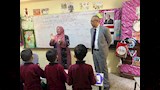 تفاصيل الزيارة المفاجئة لوكيل تعليم القليوبية بمدرسة إتريب الجديدة