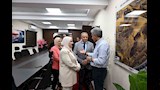 وزير السياحة يزور معهد علوم البحار بالإسكندرية (8)