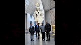 رئيس جنوب أفريقيا يزور المتحف المصري الكبير وأهرامات الجيزة (2)