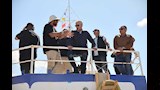  الكشف عن نقش أثري لفنار الإسكندرية القديم في مياه الميناء الشرقي - صور