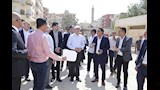بالصور.. محافظ القاهرة يتابع أعمال التطوير والتشجير ورفع كفاءة الخدمات في البساتين