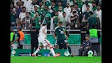 من مباراة فوز السعودية على منتخب الإمارات