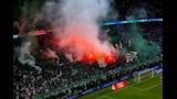 من مباراة فوز السعودية على منتخب الإمارات