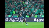 من مباراة فوز السعودية على منتخب الإمارات