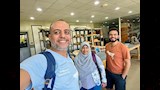 صورة لافراد الفريق المصري المشارك في الدراسة