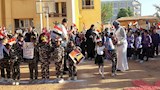 بالصور- طلاب الوادي الجديد يحتفلون بذكرى نصر أكتوبر بالشعر والاستعراضات