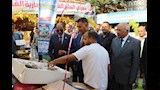 محافظ القليوبية يفتتح معرضًا للسلع الغذائية في الخانكة (5)