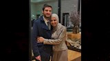 حنان ترك وابنها