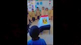 علم مصر فى مسرحية مدرسة البراسي