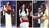 بالصور.. درة تحصد جائزة مهرجان "جيلنا" تقديرا لمسيرتها الفنية