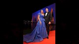 بشرى وزوجها في الجونة السينمائي