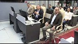 محافظ أسوان فى غرفة السيطرة