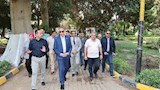 محافظ الجيزة يتفقد حديقة المبدعين بالعجوزة (2)