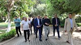 محافظ الجيزة يتفقد حديقة المبدعين بالعجوزة (3)